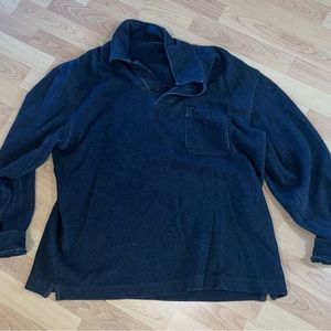 Vintage Charcoal Grey Oversized Pullover